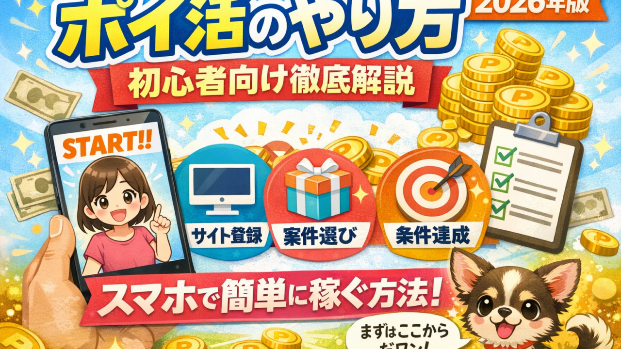 ポイ活のやり方