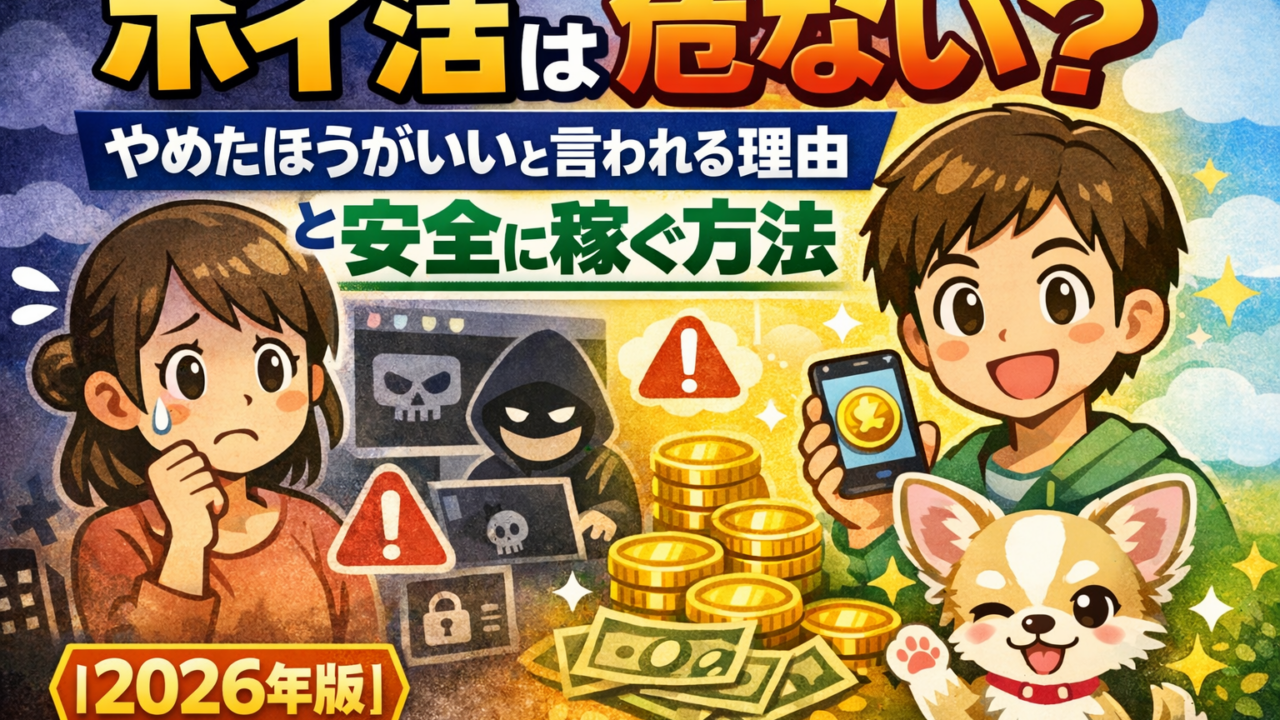 ポイ活は危ない？