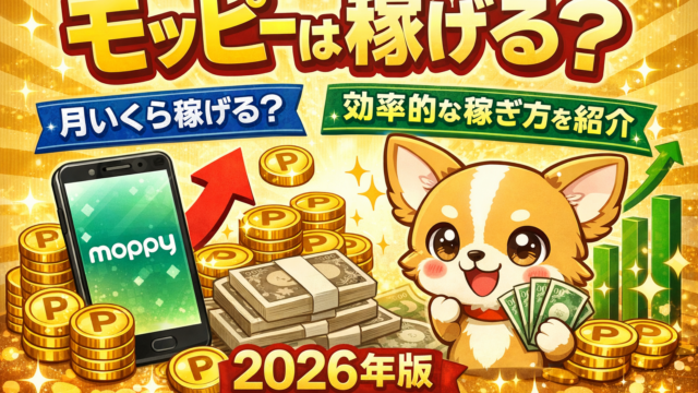 モッピーは稼げる？
