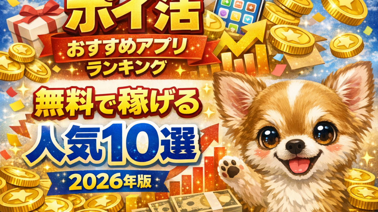 ポイ活おすすめアプリランキング