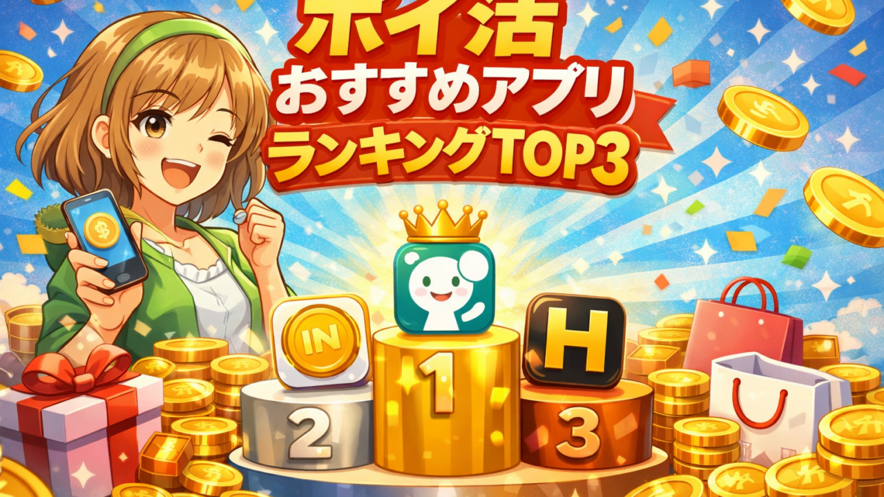 ポイ活おすすめアプリランキング｜初心者でも稼げる最強アプリを厳選