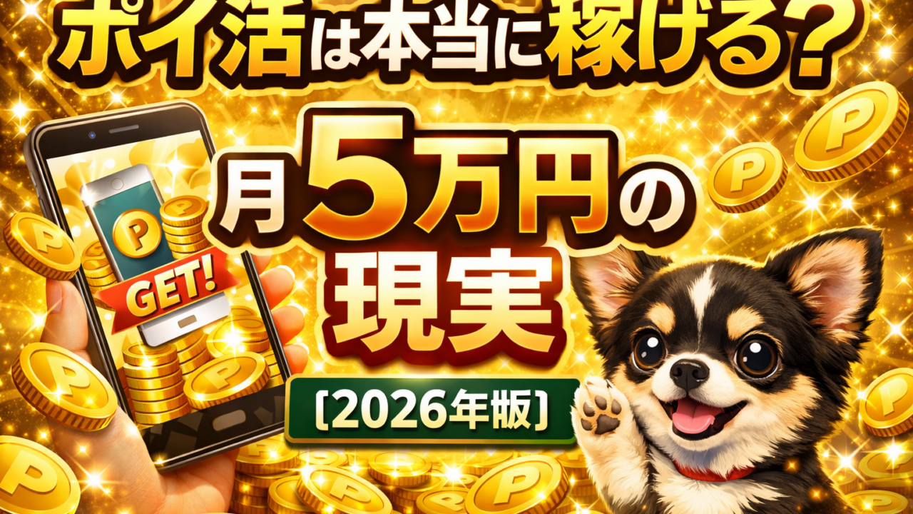 ポイ活は本当に稼げる？