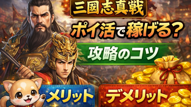 三国志真戦はポイ活で稼げる？